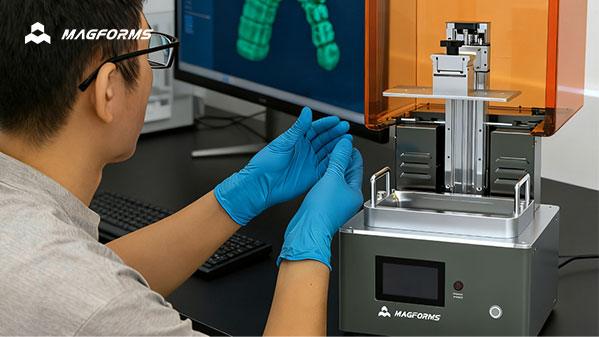 How Andrew Revolutionized Dental Model Manufacturing with High-Precision 3D Printing