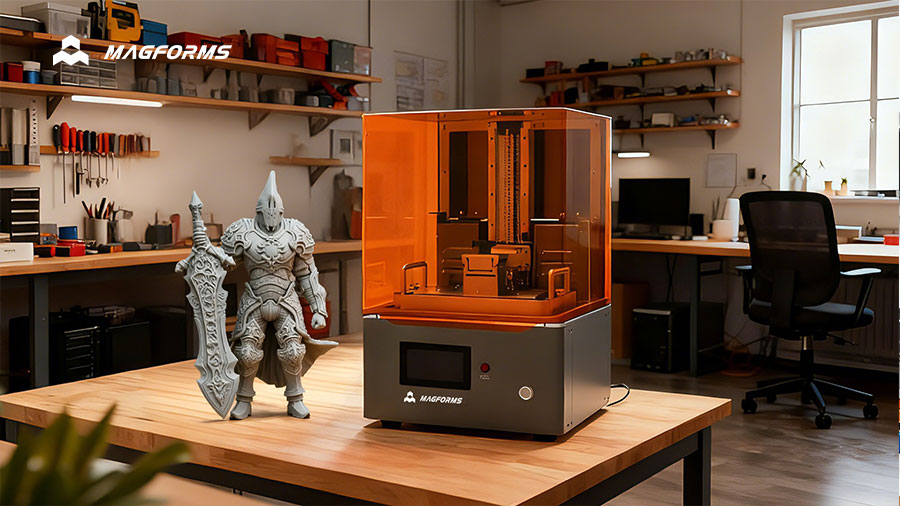 Magforms P10: Redefining Desktop Resin 3D Printing